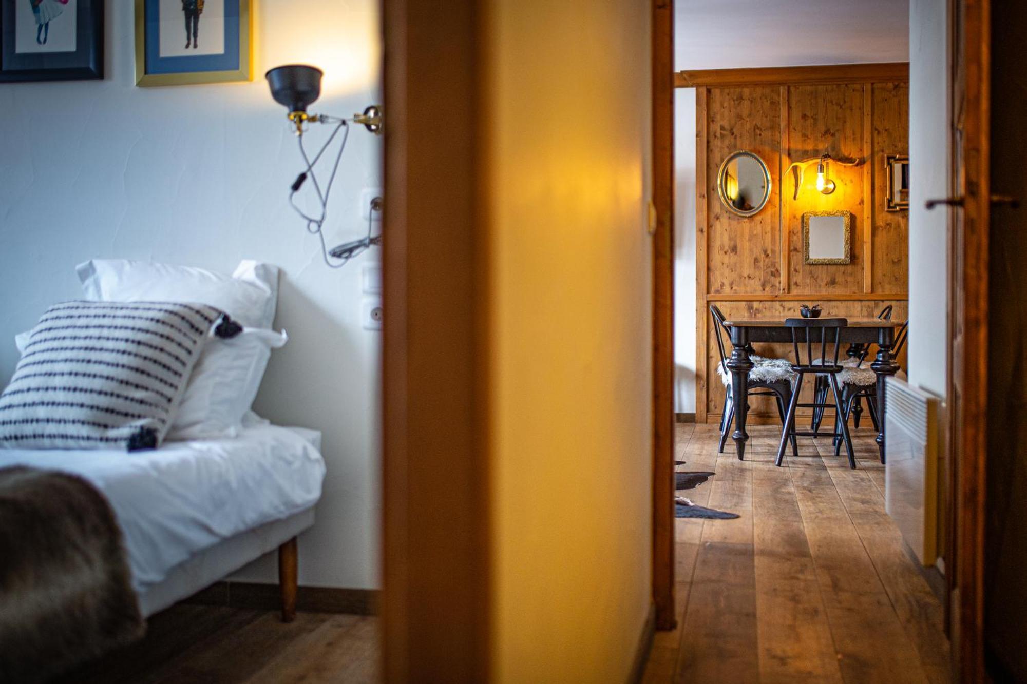 Arc 1950 Appartement Skis Aux Pieds Les Arcs  외부 사진